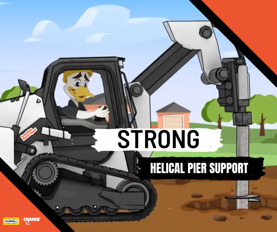 Alabama helical pier foundation repair expert