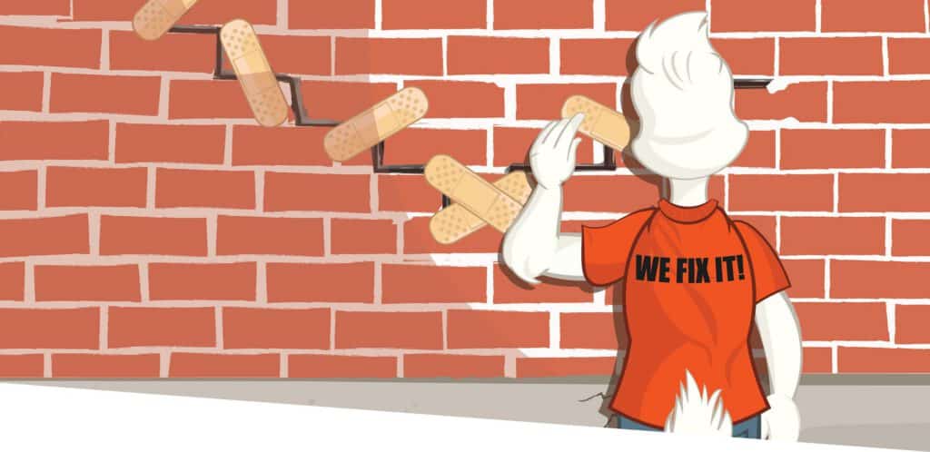 foundation settlement causes cracks