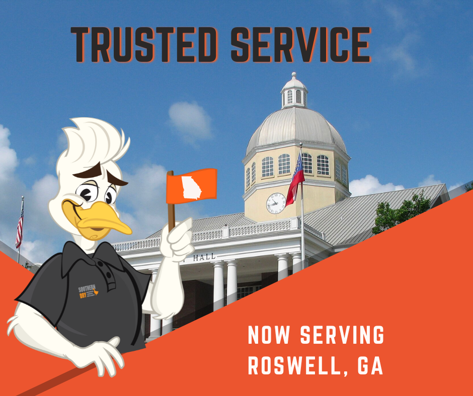 SouthernDry is now serving Roswell Georgia