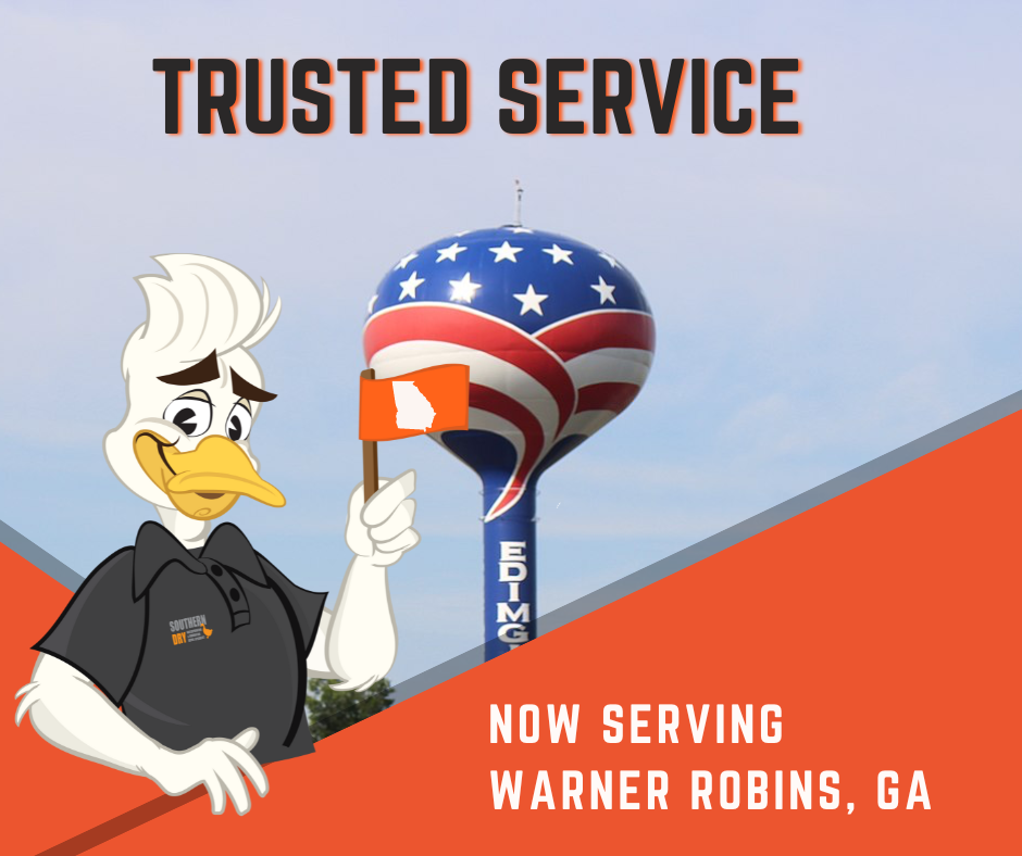SoutherDry is now available in Warner Robins, GA