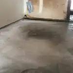 Visible gaps between the floor and baseboards of a home