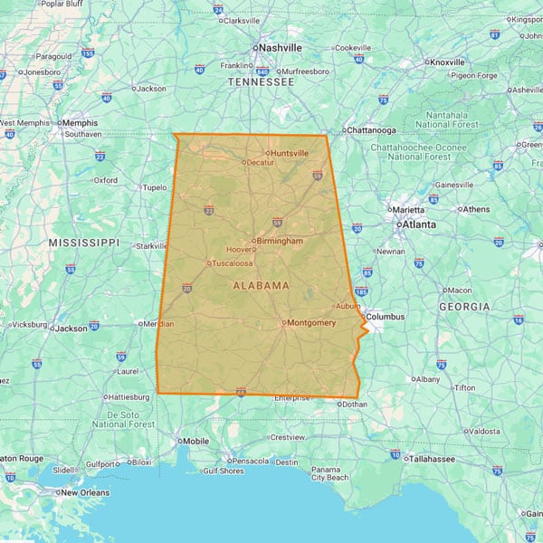 SouthernDry service area